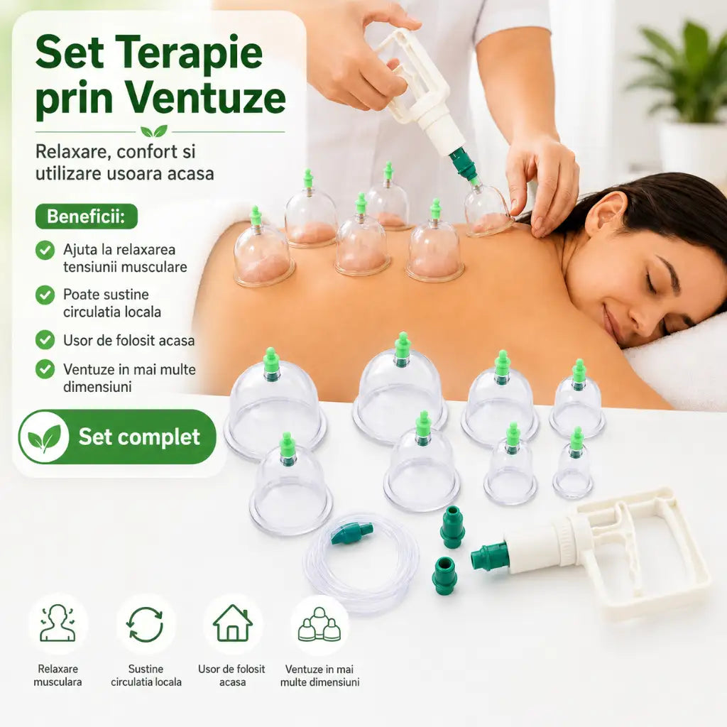 Set 12 Ventuze Vacuum - VentoMax